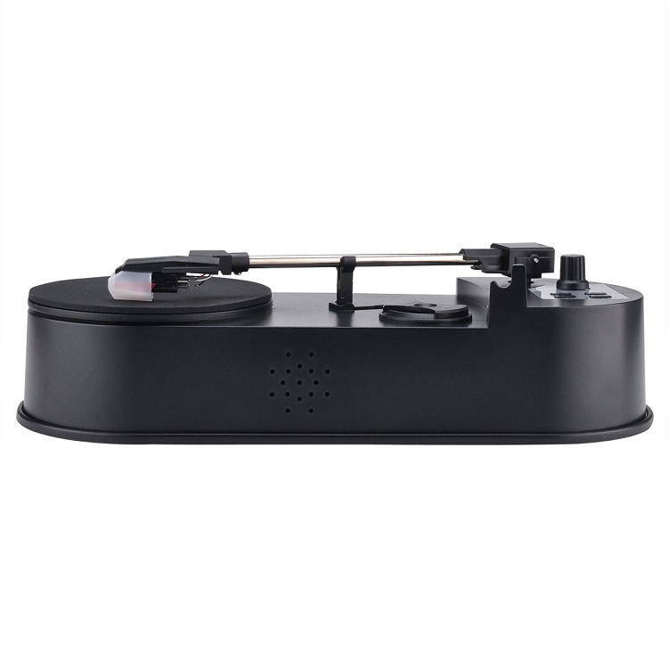 Portable Vinyl Record Player Ezcap613 Turntable to MP3 Converter with Built-in Speaker Support 33/45 RPM Auto Partition Music