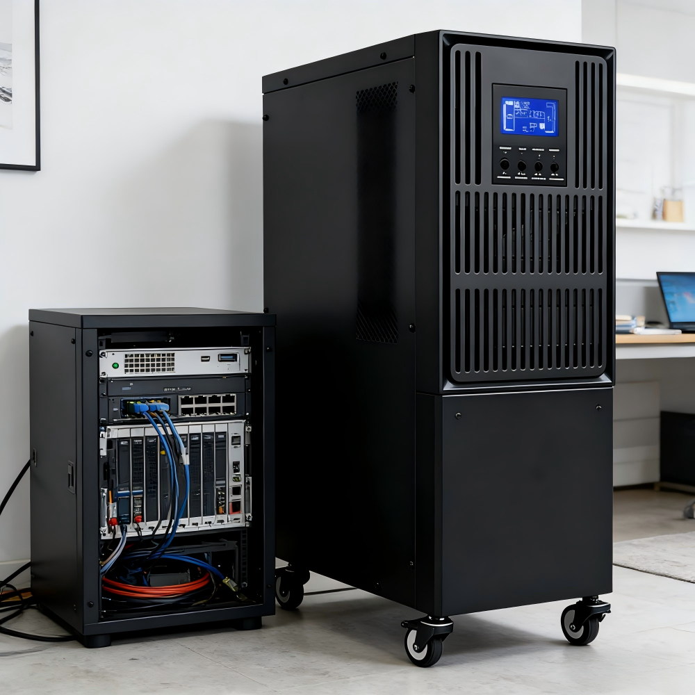Kehua Ups 6kVA High Frequency Online UPS Power Supply  for Server Room Emergency Uninterruptible Power Supply