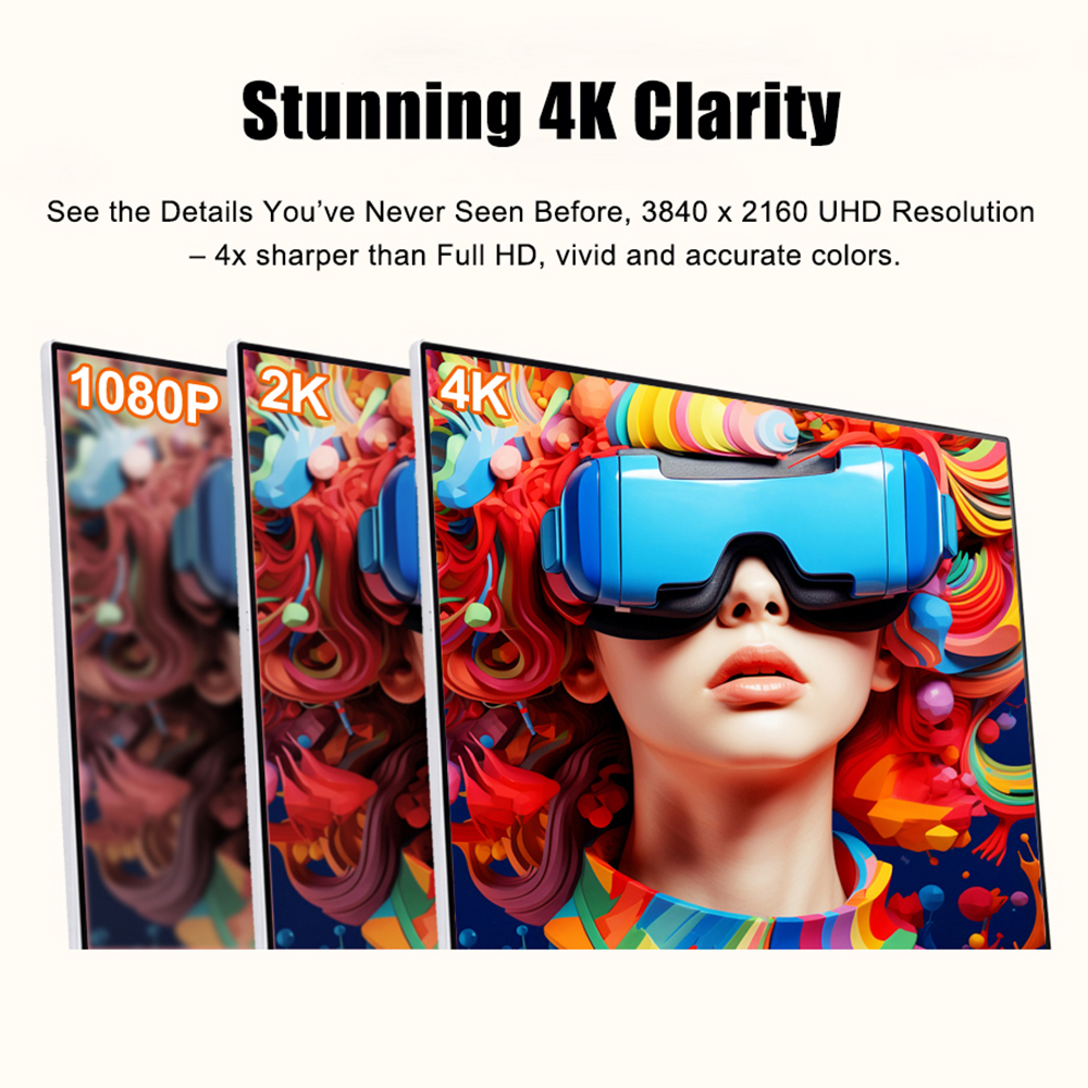 acer Desktop Pc 27" 4K UHD Display All in One Computers Aio Pc Ordinateur for Graphic Design Studio