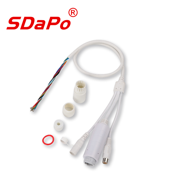 SDAPO FS5712R power over ethernet cord 12V 1500V High voltage isolation Poe cable Poe wire for IP Camera CCTV Accessories