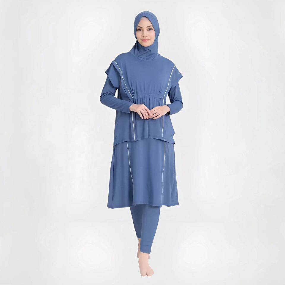 Modest Muslim Women Sports Clothing Tunic