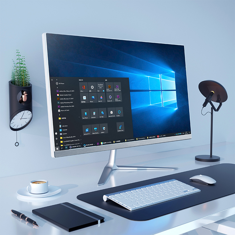 Pc All in One 19.1inch 21.5inch 23.8inch Desktop Computer I7 I5 I3 Monoblock Gaming All in One Computer for Business