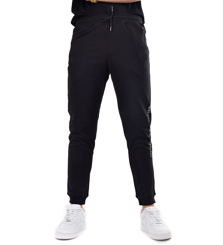 Classic Fit Zipped Pocket Elastic Waist