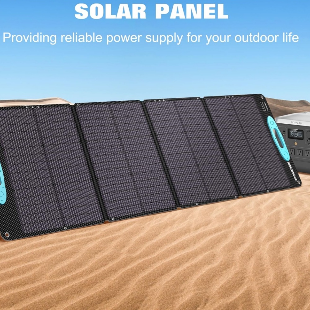 Outdoor 12V 18V Portable Foldable PERC Half Cell Solar Panel Kit Charger 50W 100W 150W 200W 250W