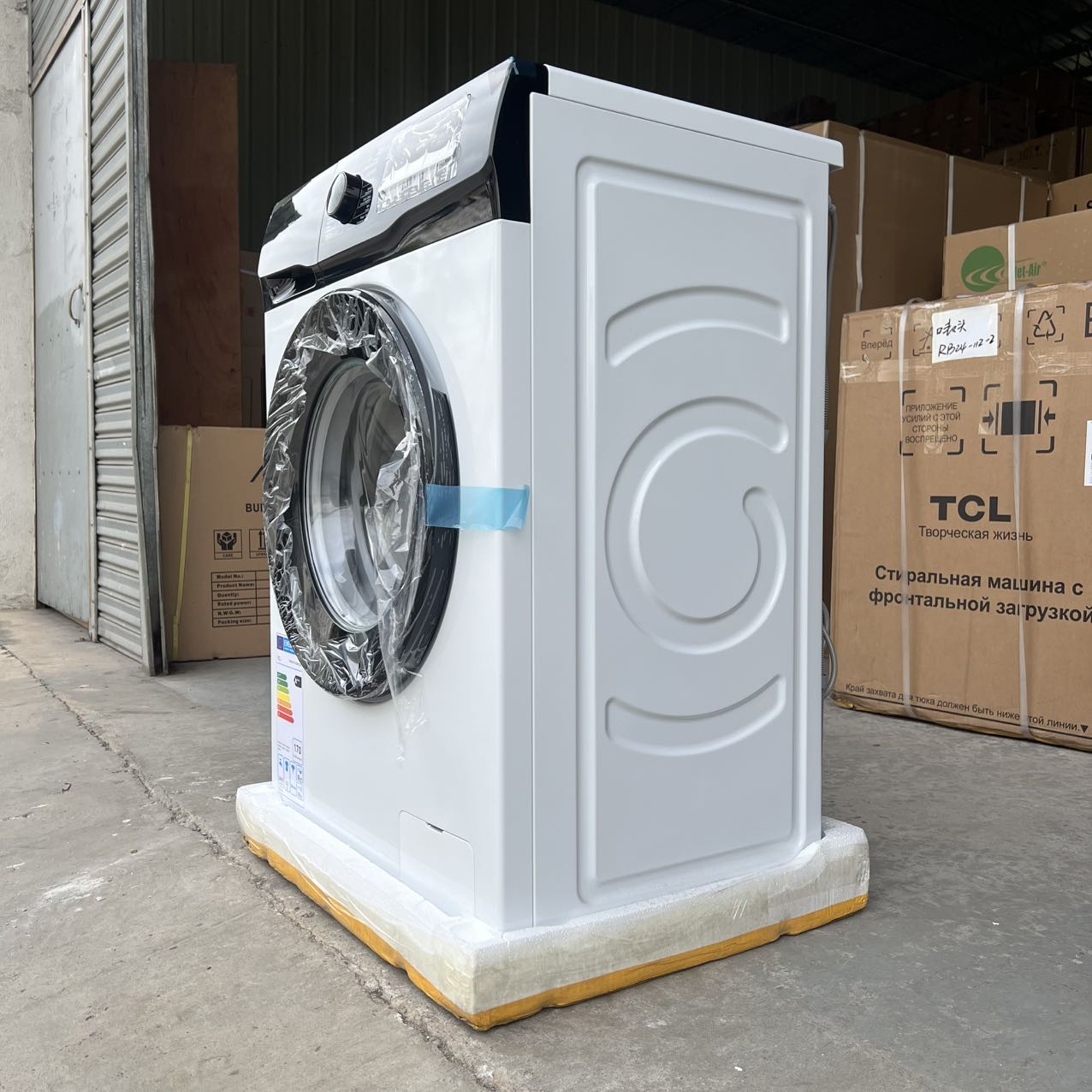 TCL Washing Machine  Front Loader 8KG Wash Only and 9KG Wash and Dry Inverter 1400RPM  Support Drum Clean/Adding Laundry 220v 50