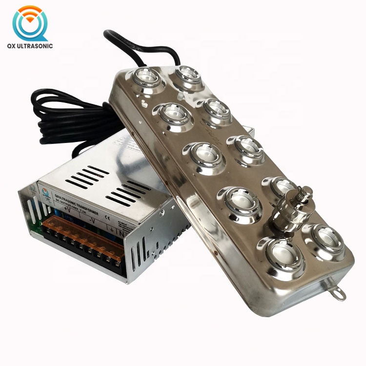 5000MLStainless Steel Waterproof Industrial Ultrasonic Atomizer Air Humidifier 10 Head Ultrasonic Mist Maker Fogger