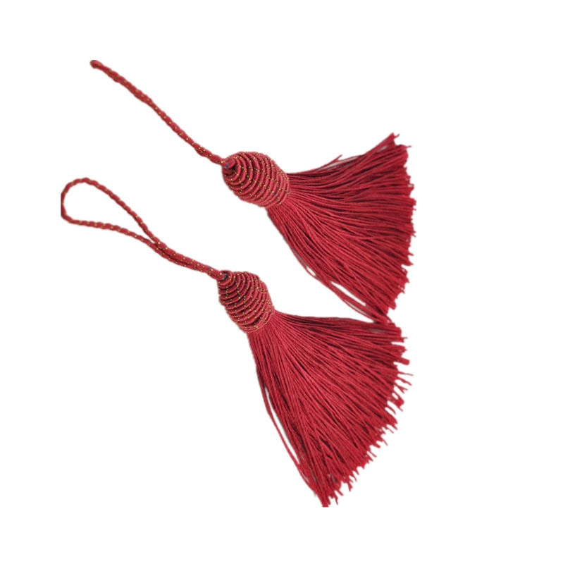 Однотонная бахрома из полиэстера (Fashion Decoration)