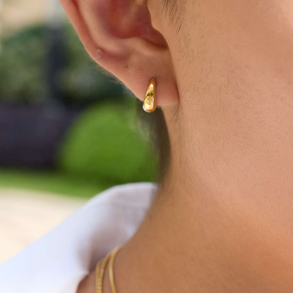 Серьги J-D Jewelry 18K Gold Plated