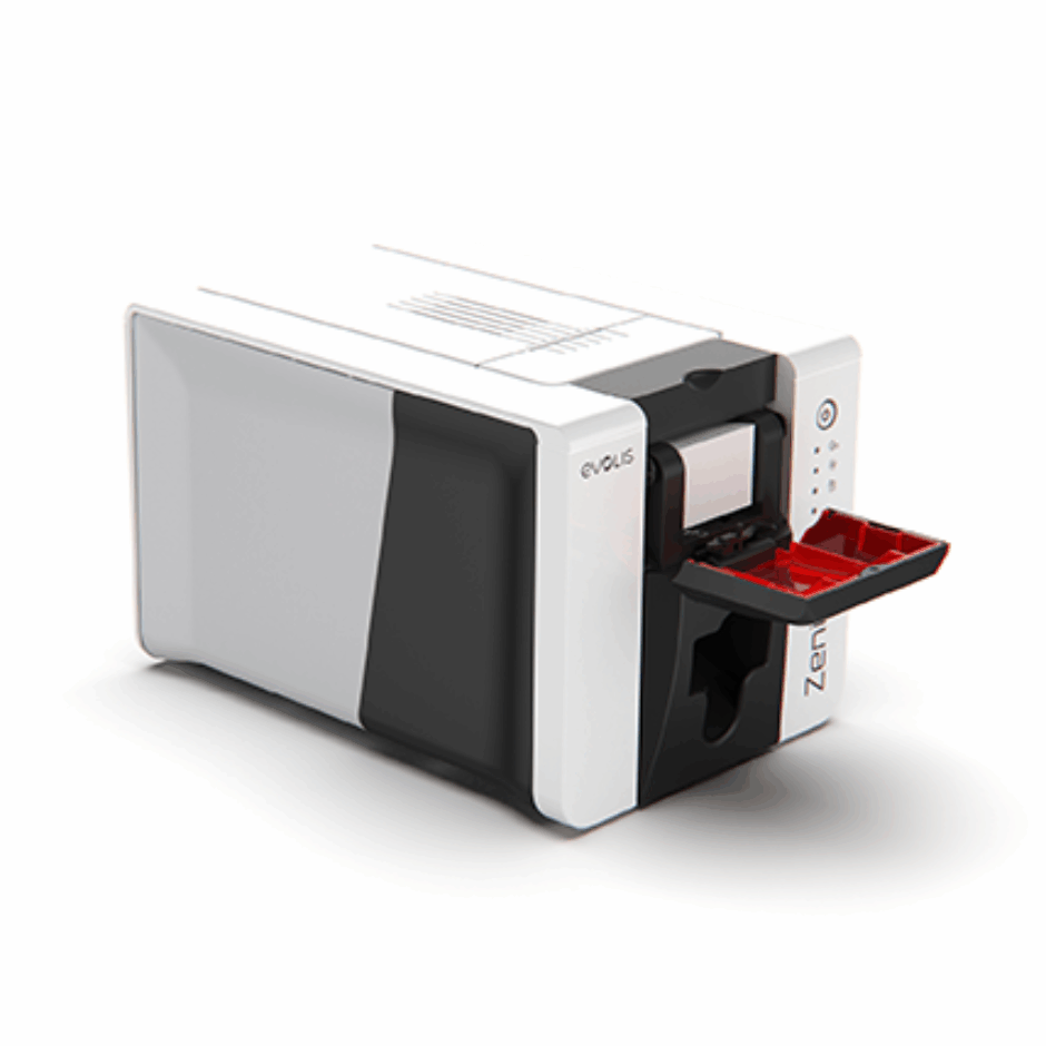Hotsale Evolis Zenius 2 Single-sided ID Card Printer Employee ID Card Portrait Member PVC Plastic Card Printer