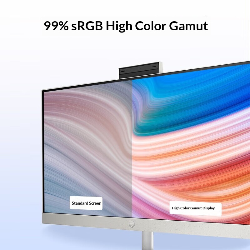 HPs Star One 27 High Definition Screen All in One Computer 27 Inch New Core Gaming Design Business Office Desktop Computer