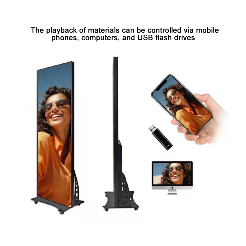 QIANFAN P2.5 Indoor/Outdoor Full Color LED Digital Signage Advertising Display with 1500cd Brightness and Waterproof Design