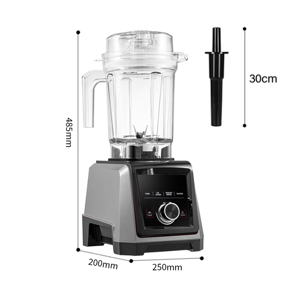 2025 Commercial Electric Heavy Duty Powerful Blender Food Processor Multifunctional Juice Smoothie Mixer Grinder Blender