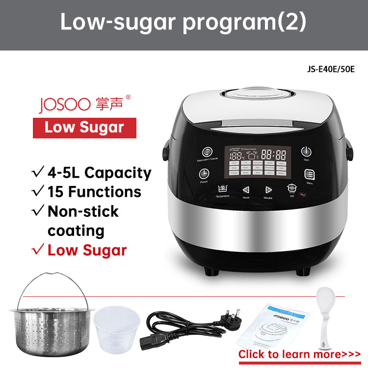 Automatic Multi-Function 4-5L Non-Stick Electric Rice Cooker with Measuring Cup for Home Use