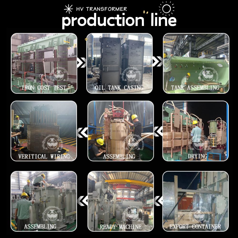Yawei High Efficiency 4000KVA Three Phase Oil Immersed Power Transformer with ONAN/ONAF Cooling for Distribution Substation