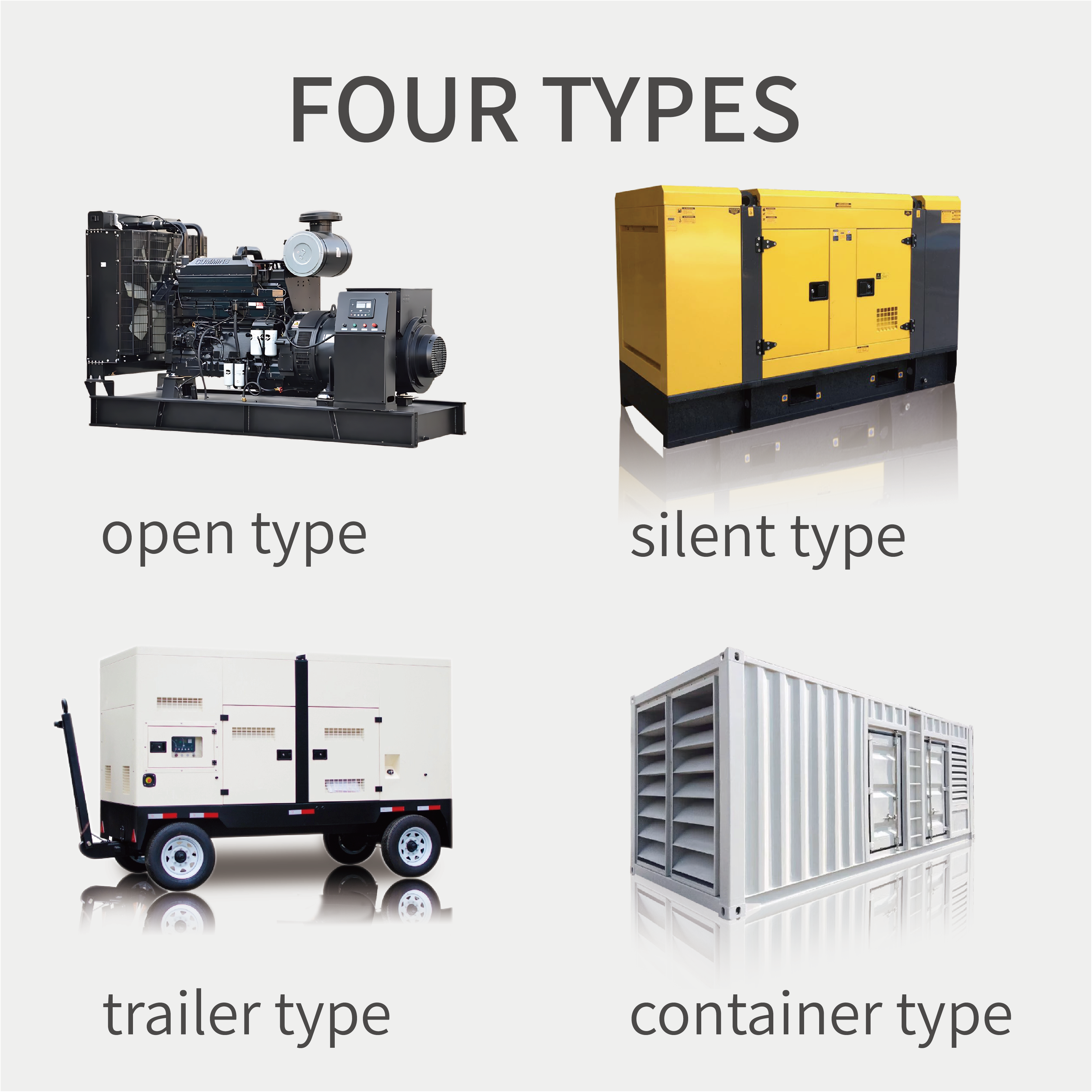 Intelligent 20kw 30kw 40kw 50kw 60kw 120kw 3 Phase diesel Generator for Industrial/hotel/farm Silent Type Gensets