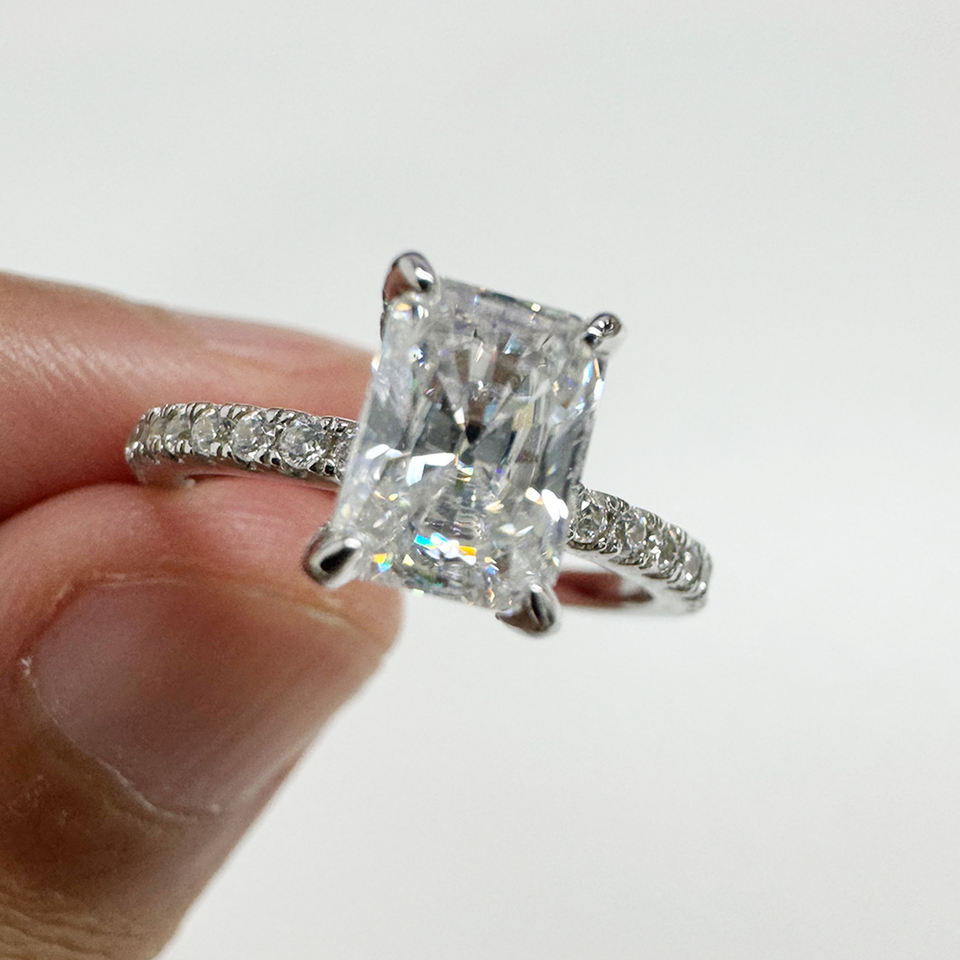 Свадебное кольцо 925 Silver (1ct/2ct)