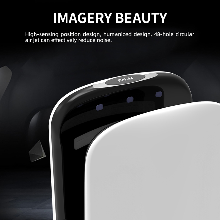 2 in 1 Sensor Automatic 1800w Warm air Wall Mounted Hand Dryer Automatic for Bathroom