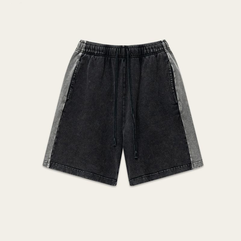 Retro Stitching Ribbon Shorts