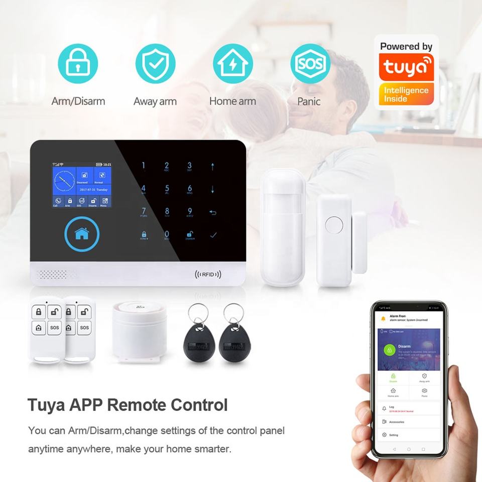 GSM/Wi-Fi система защиты от воров (New Arrival)