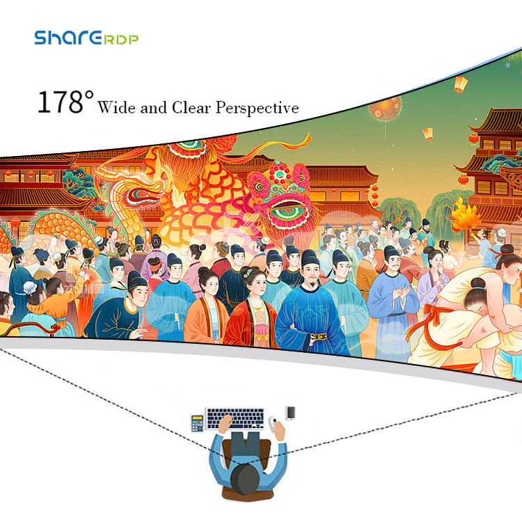 Powerful Monoblock I9 Office Tv Pc Desktop Computer I3 I5 All in One Pc Core I7 23.8 27 Inch Curved Surface for Student Company