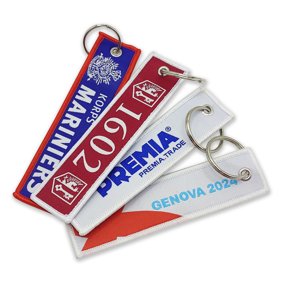 Customizable Clothing Accessories Keychains