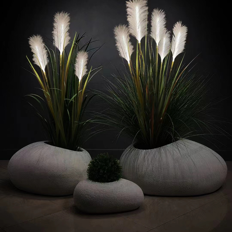 Landscape Holiday Festival Wedding  Decoration Lawn Garden Garden Patio Yard Party Reed Lights Outdoor Christmas Stake Lights