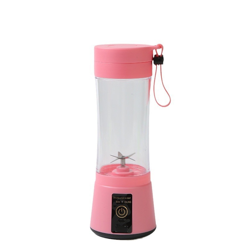 Portable Juicer 6-Blade Stainless Steel Blades Mini Cyclone Juicing Cup USB Powered Home & Outdoor Multi-Functional 15-20W 400mL