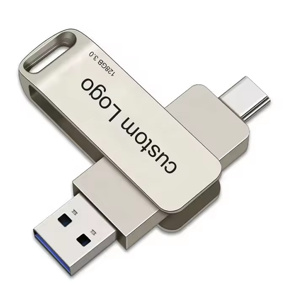 OTG High-speed USB Disk High-quality New U Disk TYPE-C Android Mobile Phone Computer 3-in-1 USB Disk 8G 1G 2G 4G Creative