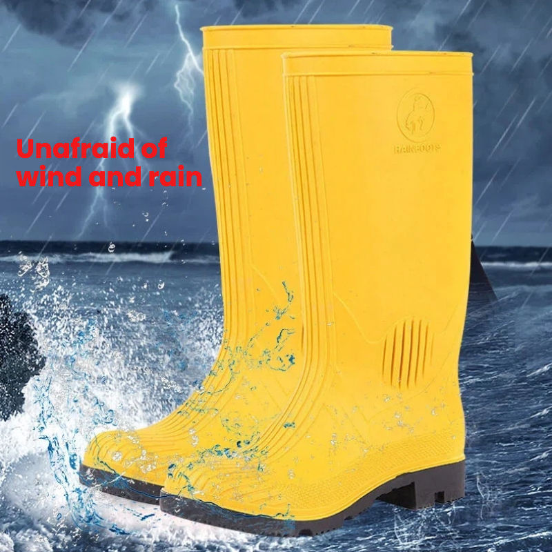 Желтые водонепроницаемые сапоги (Heavy Duty)
