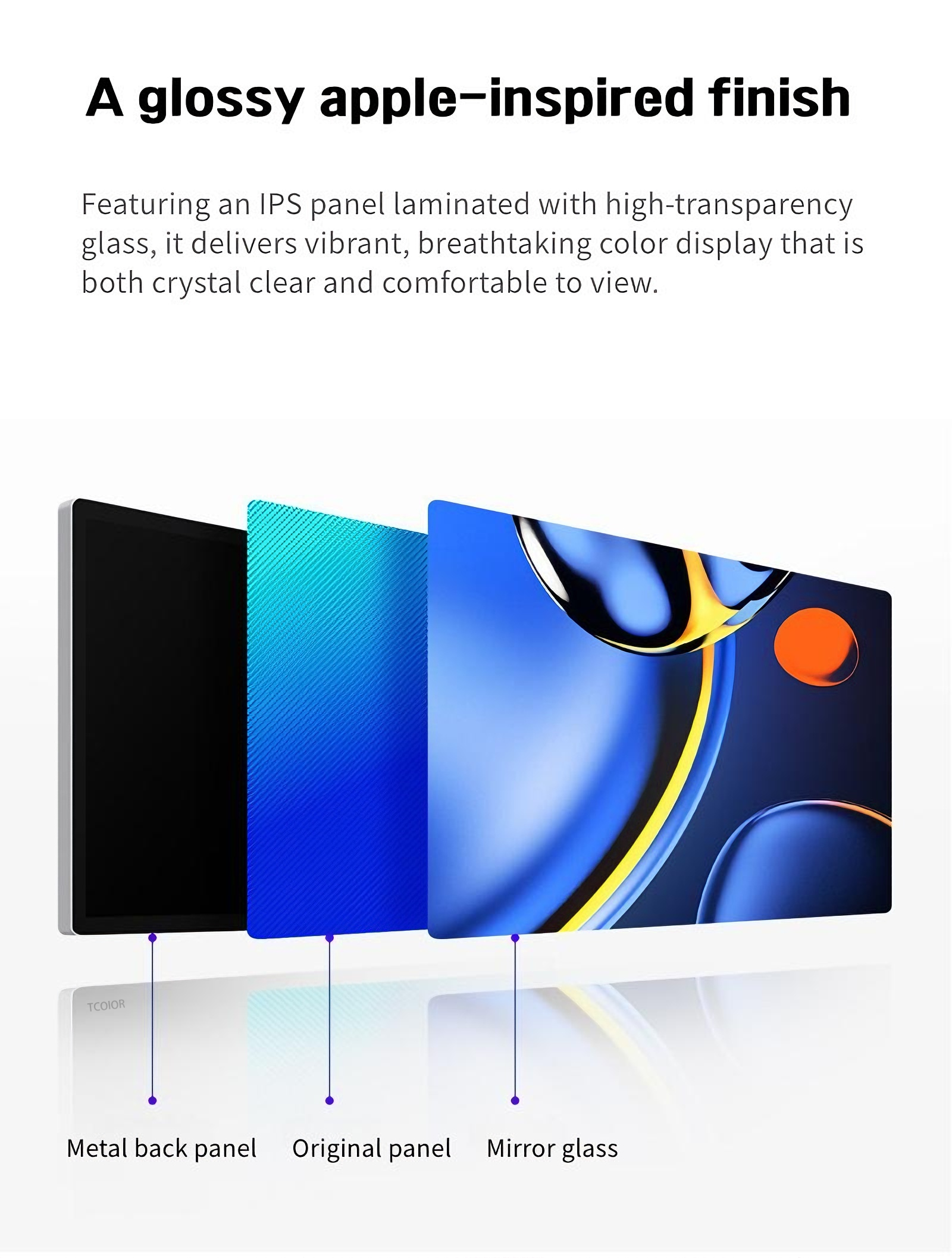 TCOLOR 32 Inch 4k Monitor Aluminium 3840x2160 Vertical Screen HDR600 Monitors IPS Screen 4k 5k 6K Monitor with Stand for mac