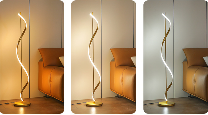 High Quality LED Floor Light Lamp Modern Nordic Lamp New Living Room Corner Light Floor Lamp Adjustable Lighting