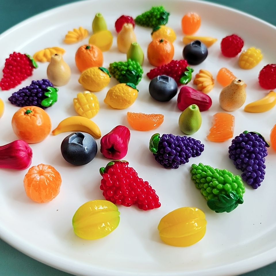 Набор 3D-магнитов «Фрукты» (Resin Fruit)