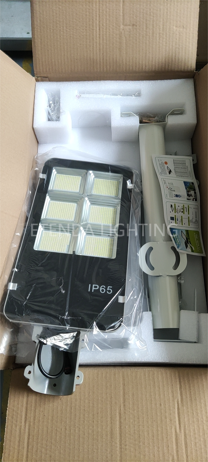 Solar Powered Street Light Manufacturer Price Aluminum/ABS Waterproof Ip67 60w100w120w240w360w500w Rural Areas Solar street Lamp