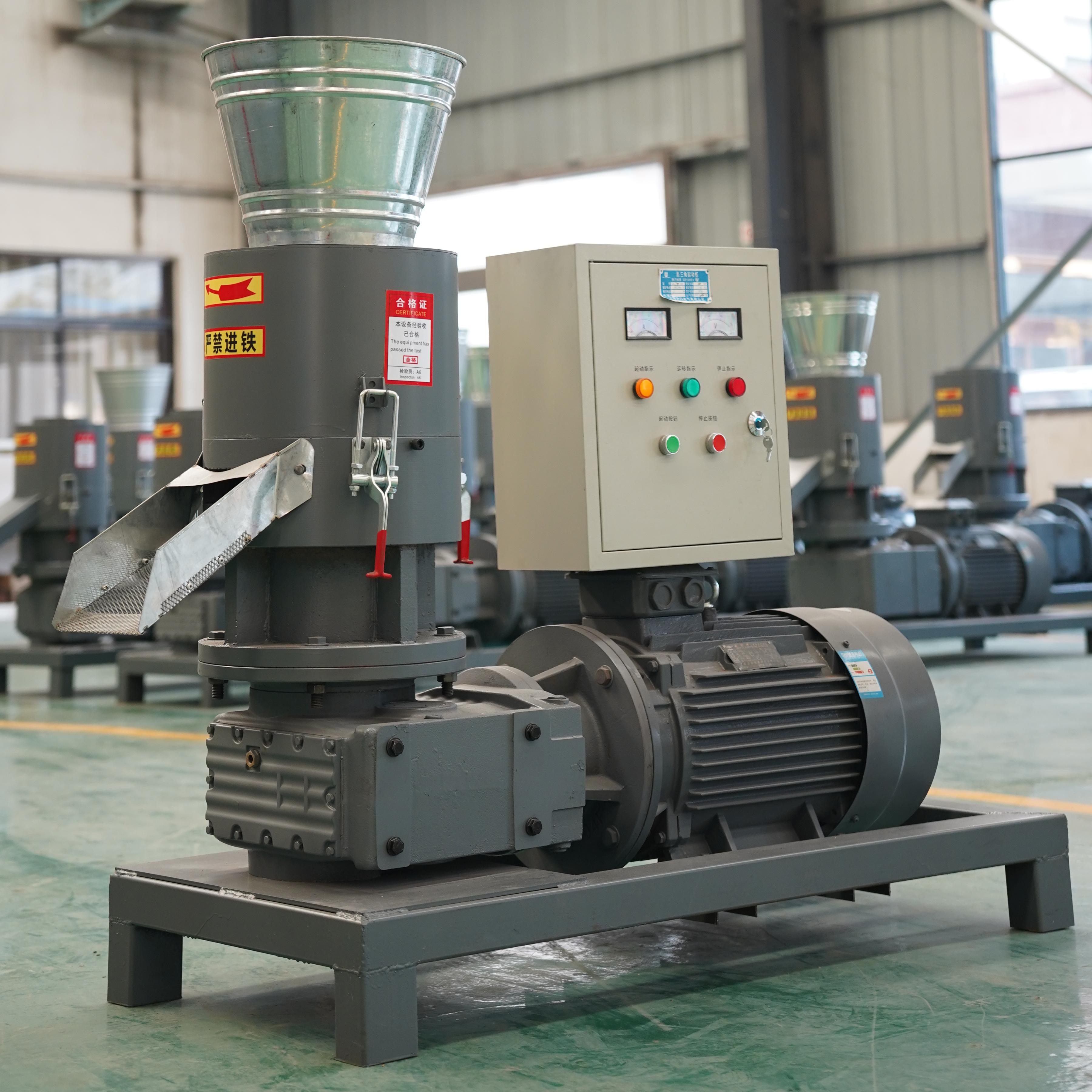 Factory Price Wood Pellet Making Machine Animal Feed Pellet Mill Making Machine Ring Die Pellet Mill