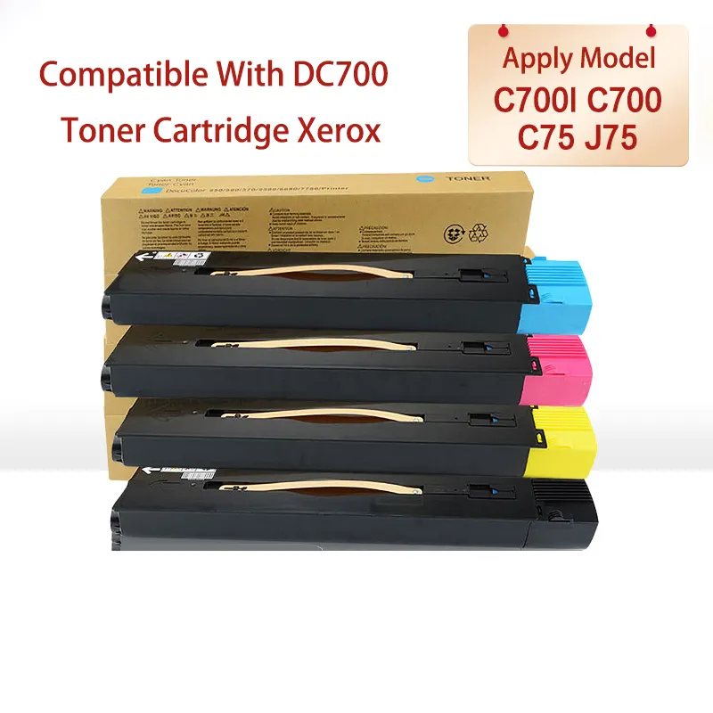 Совместимый тонер-картридж для Xerox Toner DCC700 700i 770 C70 J70 C75, цветной тонер 006r01378, принадлежности для копировального принтера