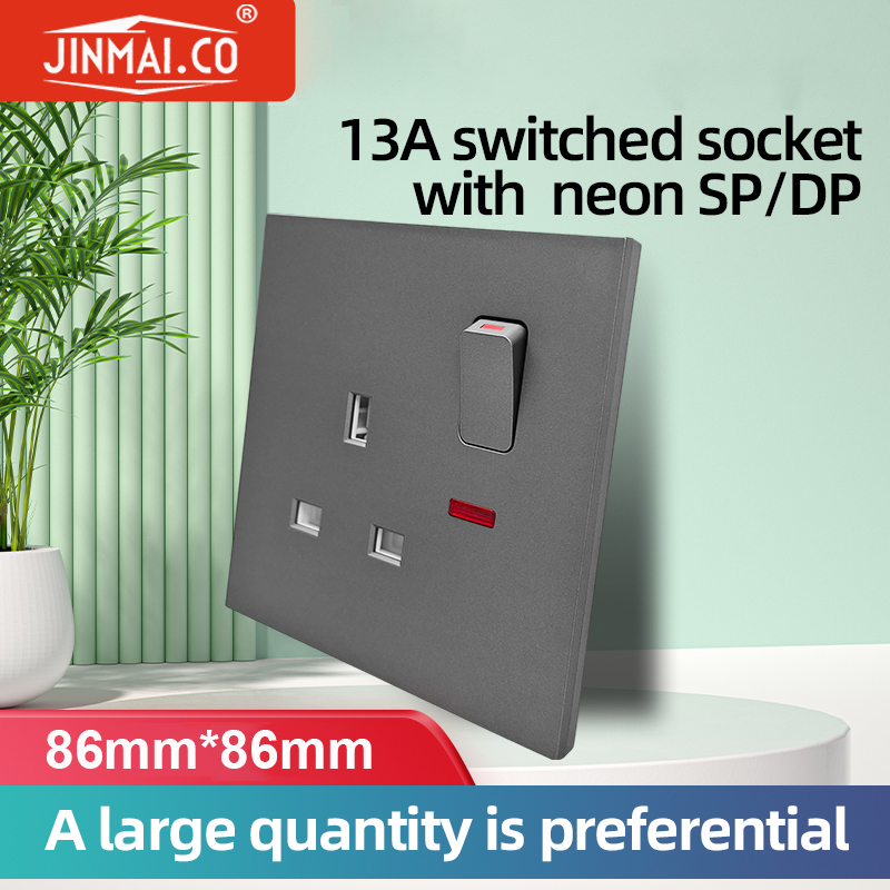Socket Factory Universal Standard IP66 Type-C Wall Quick Charge USB Interface Socket Electric Multifunction Switches and Sockets