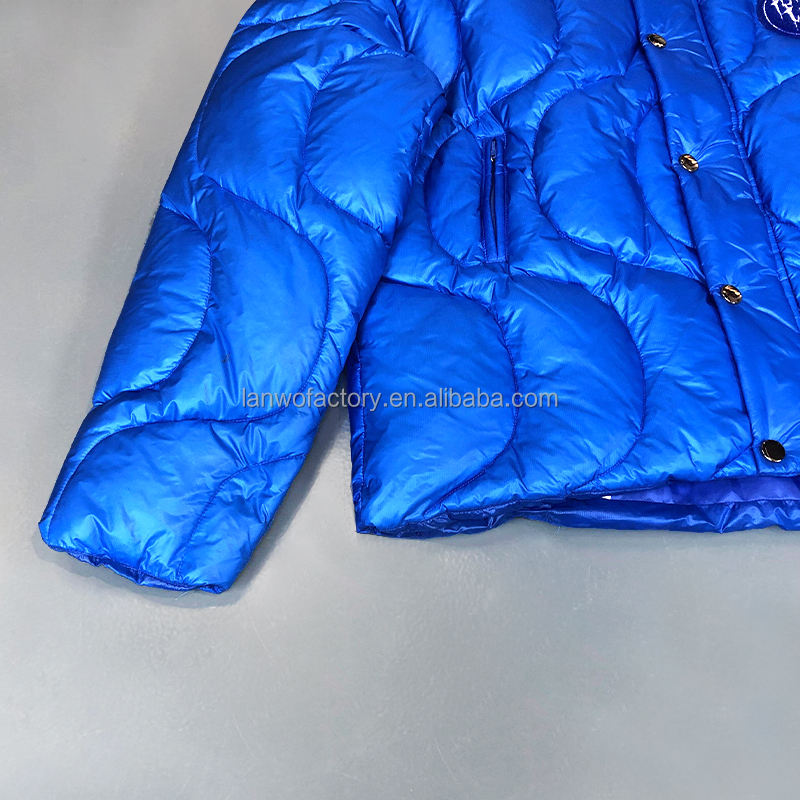 Unisex Custom Zipper Puffer