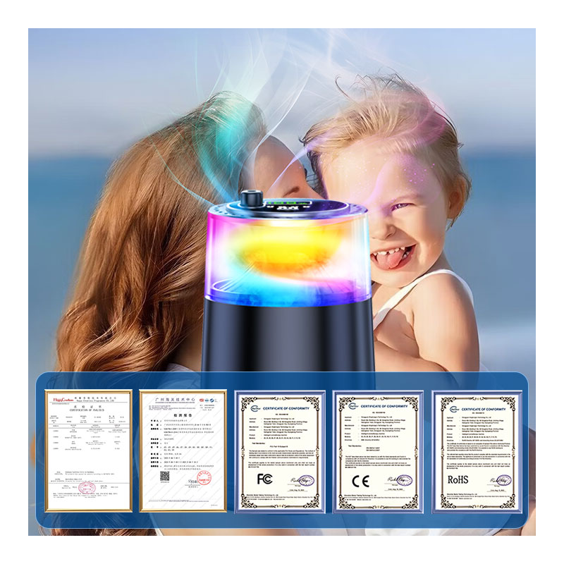 Automatic Smart Mini High-End Electric Waterless Portable Outdoor & Hotel Use Car Aromatherapy Machine