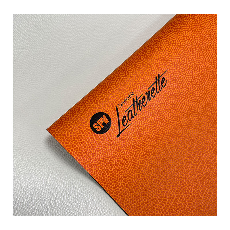 Лазерная экокожа Leatherette (Basketball)