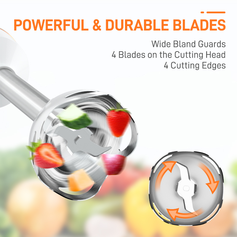 Wholesale Variable Speed Hand Stick Blender 800W Powerful Immersion Blender Hand Blender Set
