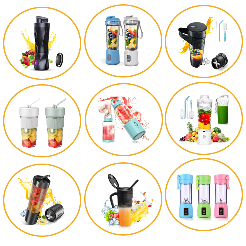 High Power 360W Rechargeable Juicer Mini Travel Blender Portable Blender Electric Smoothies Juicer Cup Protein Shaker