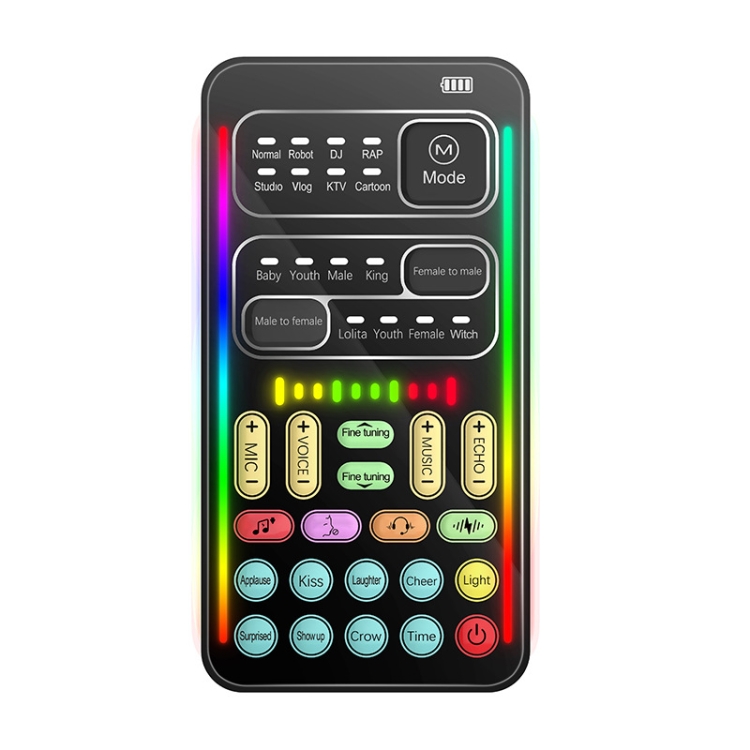 Fast Shipping I9 Voice Changer Game Live Broadcast Mobile Computer Sound Card