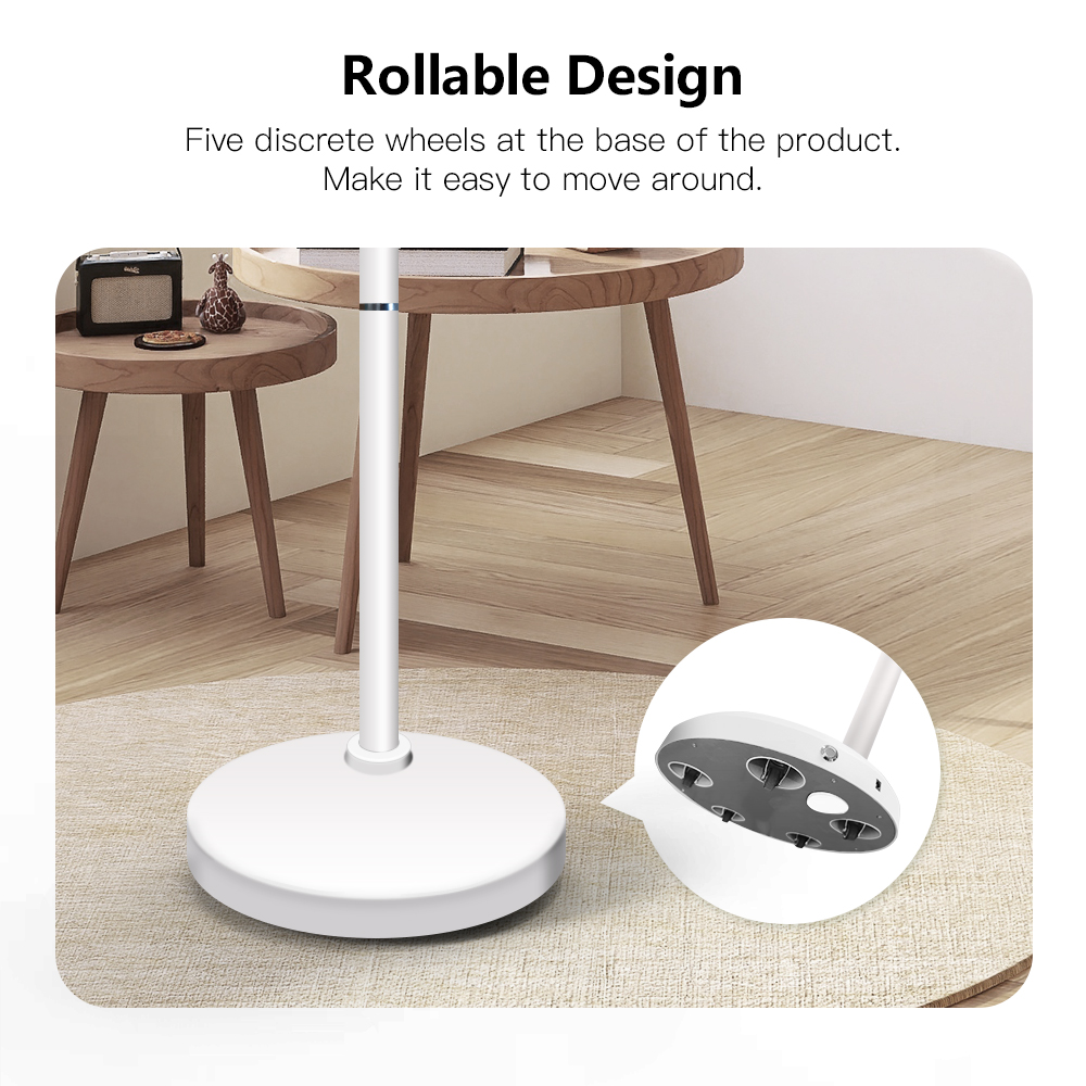 24 Inch Televisions Tv 128GB Android 13 Smart Display 8 Core CPU and 13MP Camera Portable Monitor Stand Follow with Movable Tv