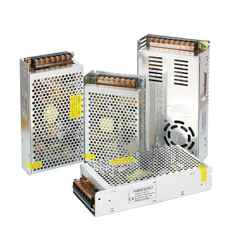 Power Supply 5V 12V 24V 36V 48V 2A 5A 10A 15A 30A 15W 25W 35W 50W 100W 150W 200W 350W Switching Power Supply for Led Strip CCTV