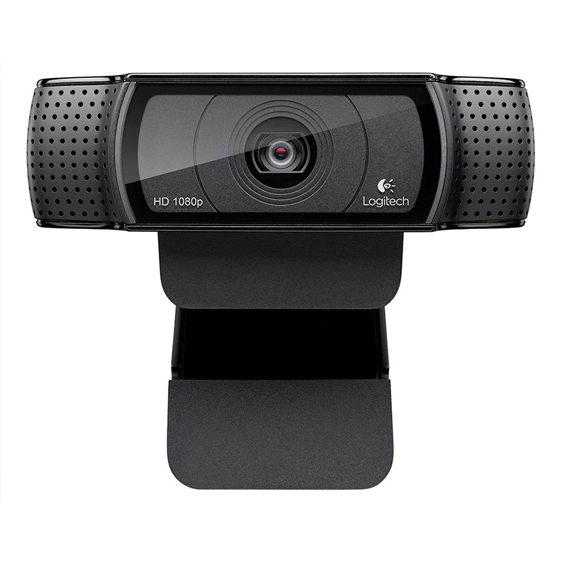 Original Logitech Webcam C920 Pro HD 1080P Web Cam USB Camera for Laptops C920pro
