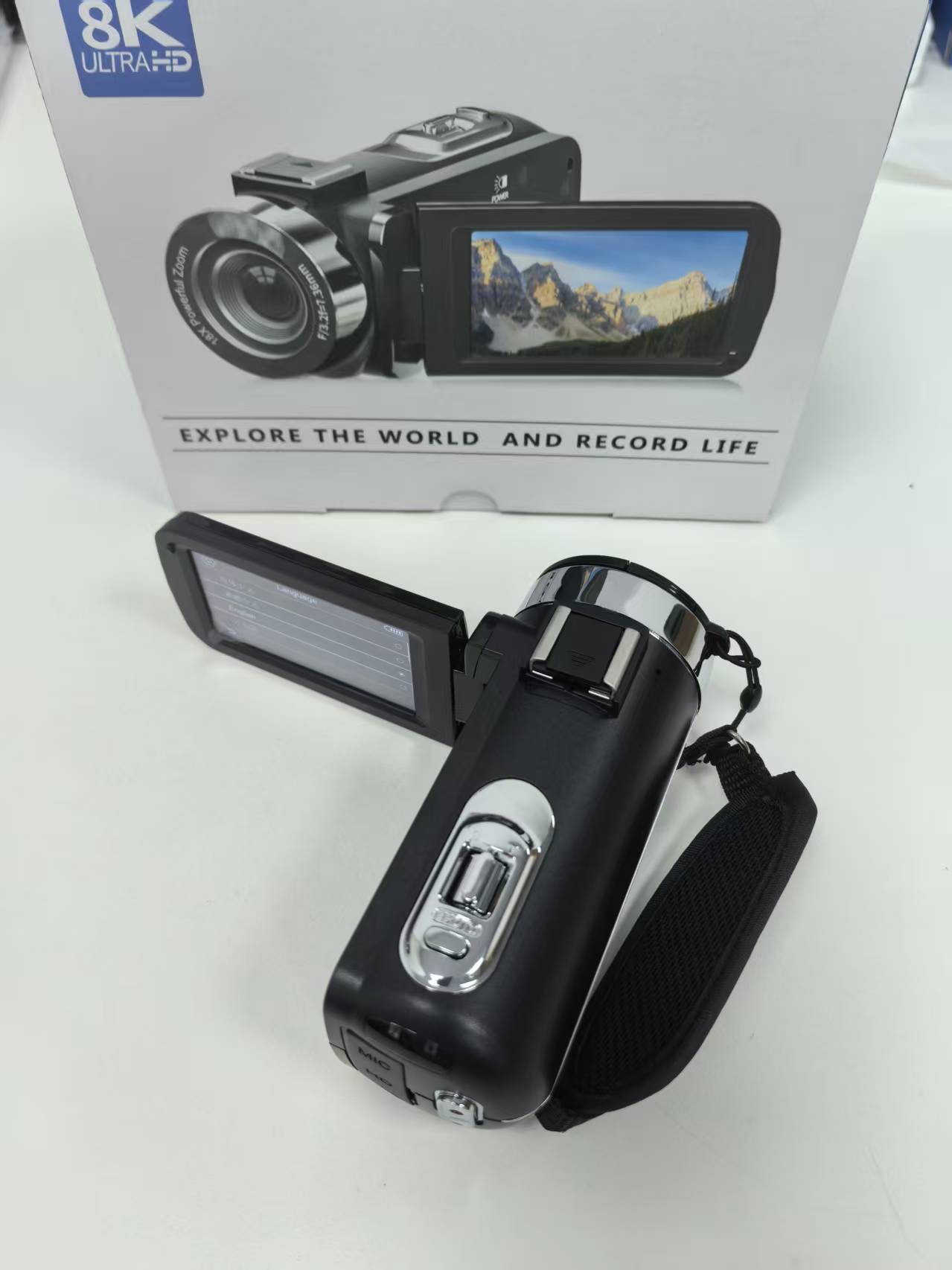 8k Camera Digital Time Lapse Shoot Built-in Wi-Fi Motion Recording  IR Night Vision HDMI Output Professional 8k Digital Camera