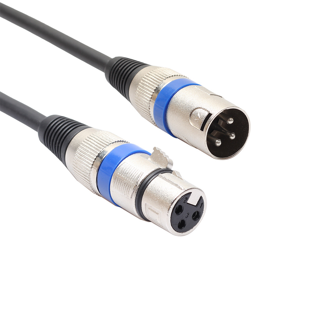 XLR Microphone Audio Cable 3Pin XLR Male to Female Extension Cable Cord Wire for Mixer Amplifier Microphone