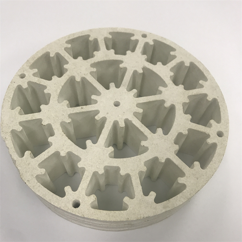 Customized Steatite Ceramic Electrical Insulating Parts High Temperature Resistance Industrial Ceramic Heating Cutting