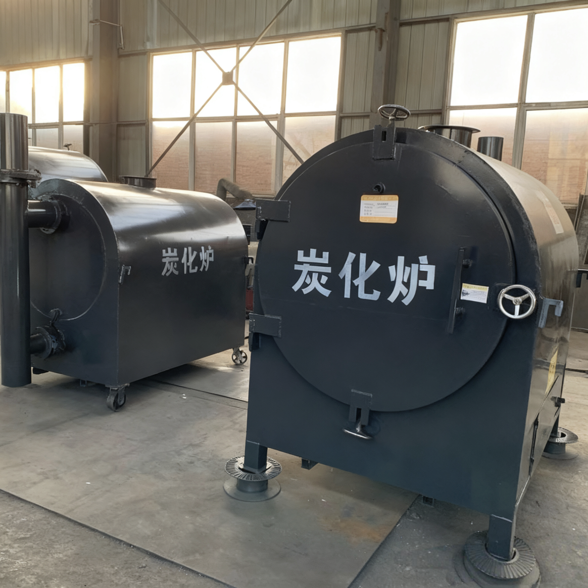 Automatic Carbonization Furnace for Biomass Waste to Biochar Production