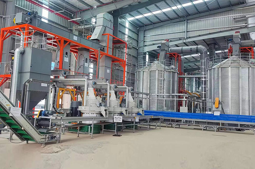 Big Investment 10 Ton Per Hour Pellet Mill Machine Biomass Pellet Production Line with CE